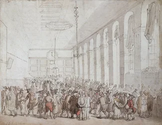 オールドインディアハウス（ペンとインク、紙のトイレ）